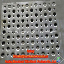 High quality silver galvanized punching hole meshes with reasonable price in store